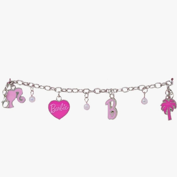 Barbie Silver Charm Bracelet For Women Girls Holiday Gifts Jewelry - Picture 2 of 2